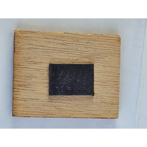 Vintage Souvenir Refrigerator Travel Magnet memorial butterfly wood - Picture 2 of 9